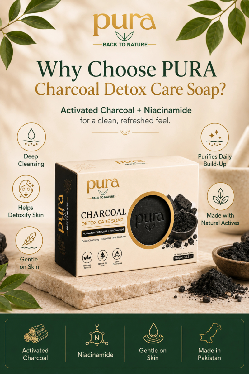 Activated Charcoal Detox Care Soap