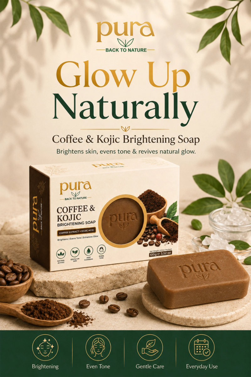 Coffee & Kojic Brightening Soap