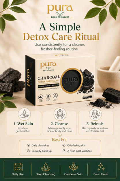 Activated Charcoal Detox Care Soap