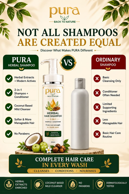 Pura Herbal Hair Shampoo