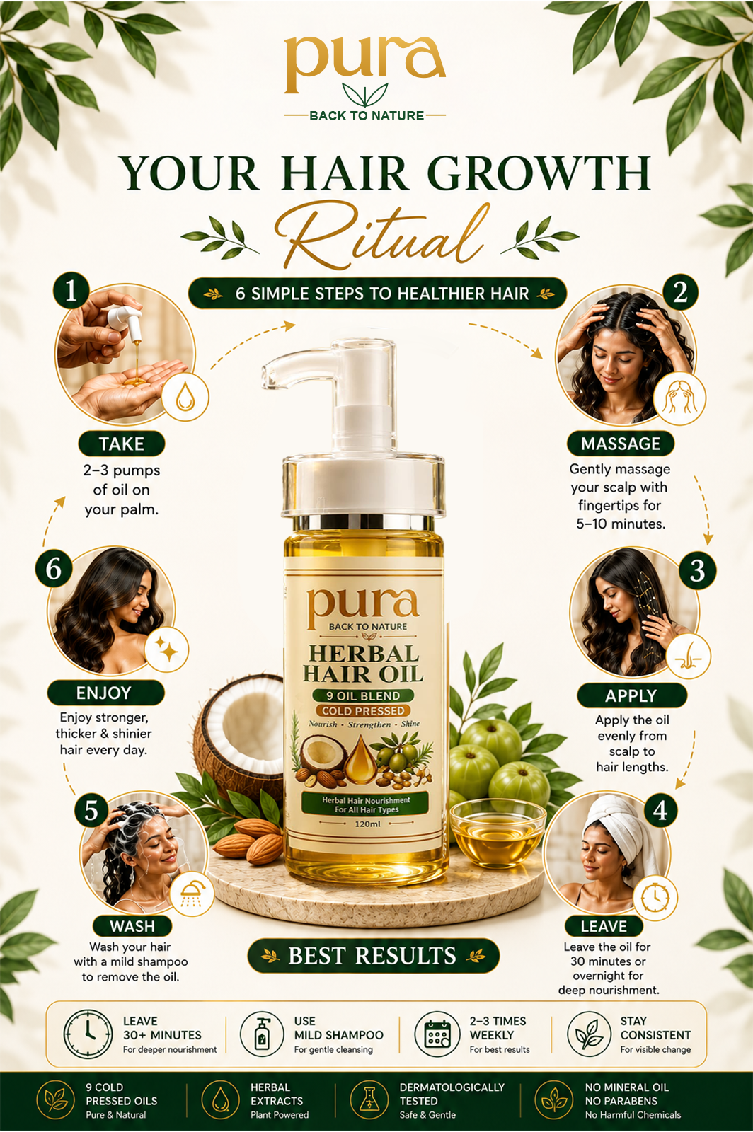 Pura Herbal Hair Oil
