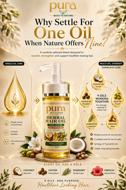 Pura Herbal Hair Oil