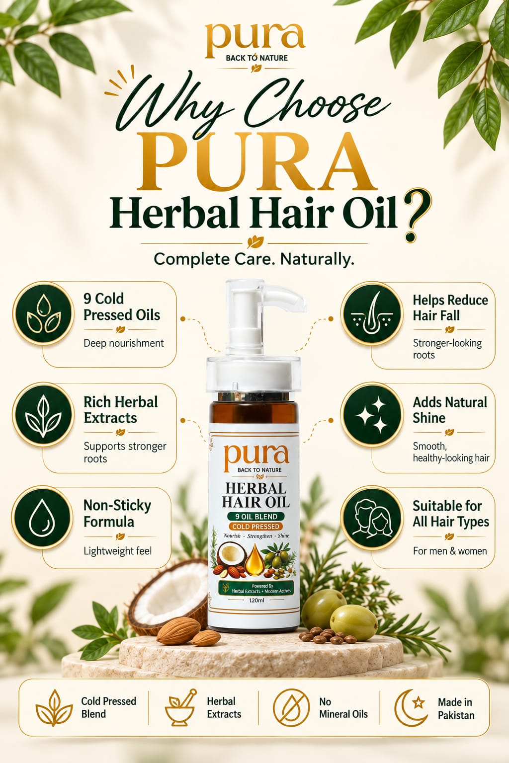 Pura Herbal Hair Oil